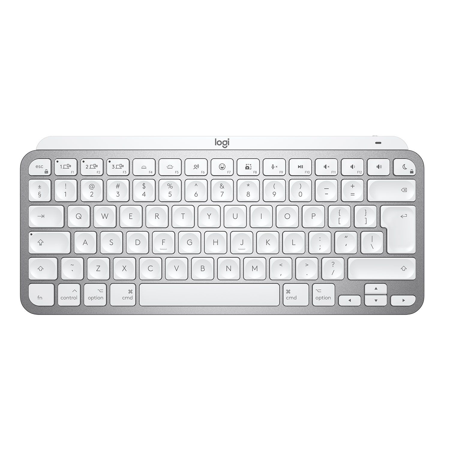 Logitech Πληκτρολόγιο MX Keys Mini Pale Grey for Mac