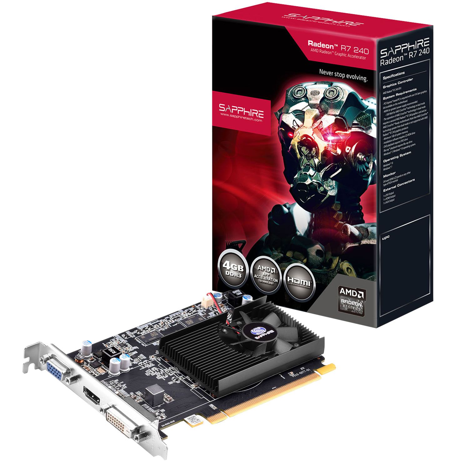 Sapphire r7 discount 240 4gb