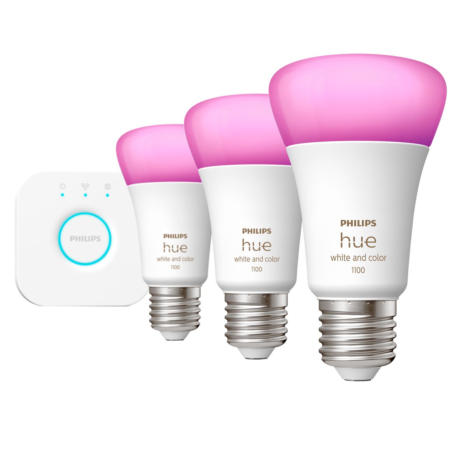 Philips HueWCA 9W A60 E27 3set