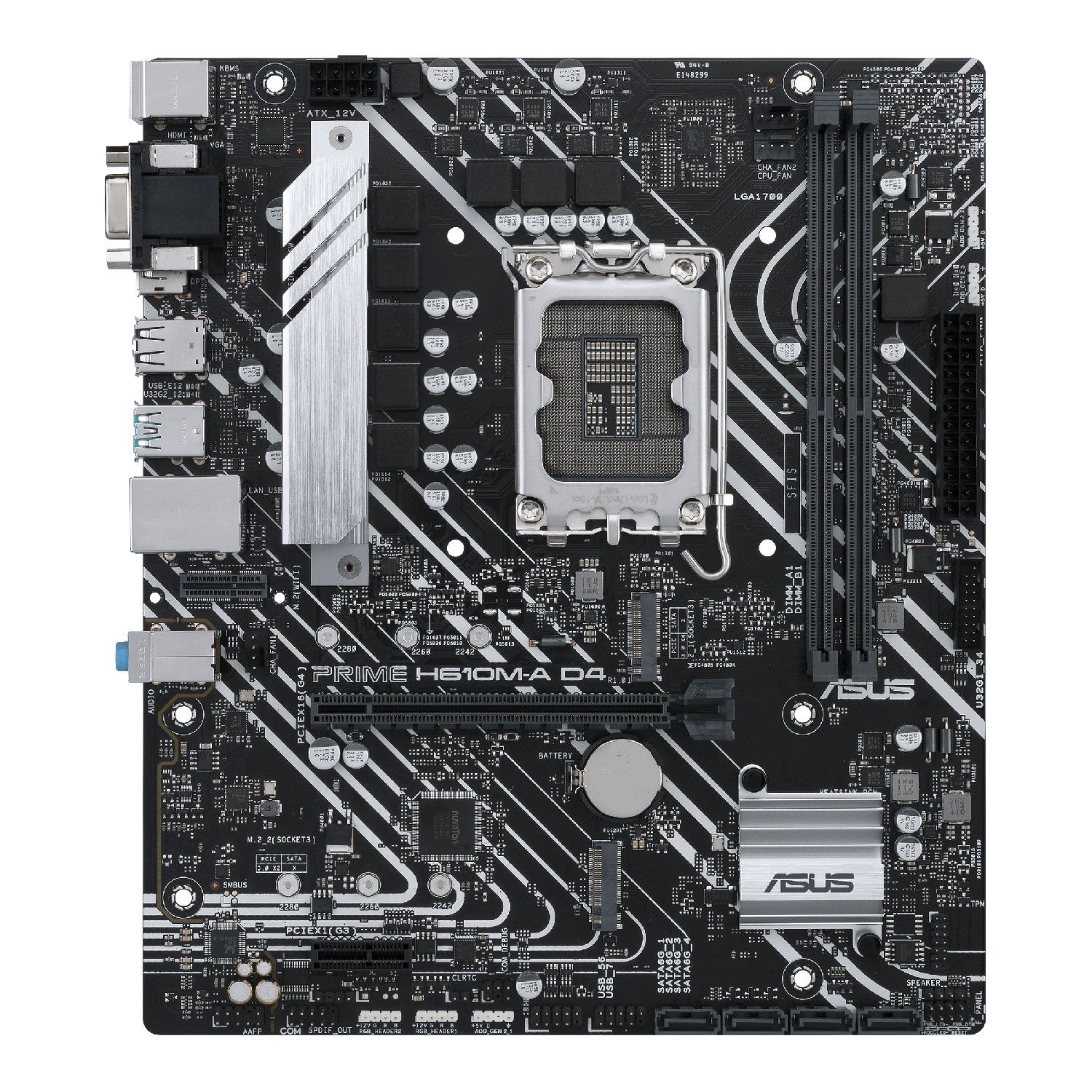 Asus Motherboard H610 Prime M-E D4-CSM (H610/1700/DDR4)