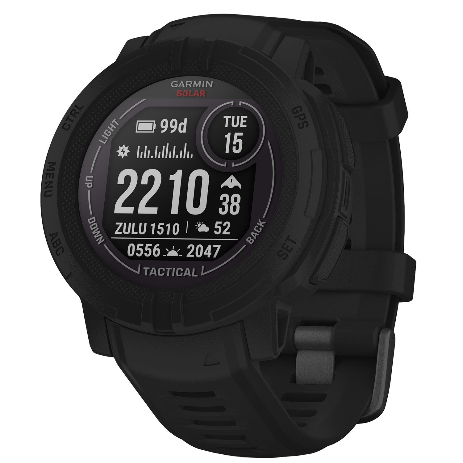 Garmin Instinct 2 Solar 45mm Tactical Black