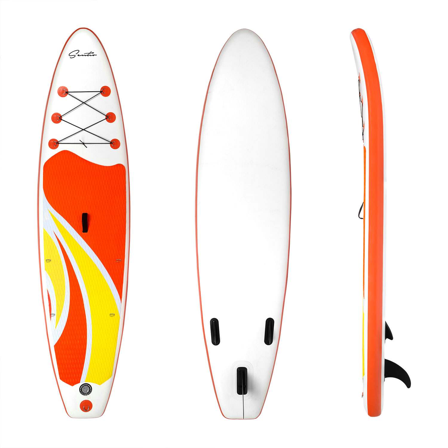 Sentio Σετ Φουσκωτή Σανίδα SUP 3.2m Orange