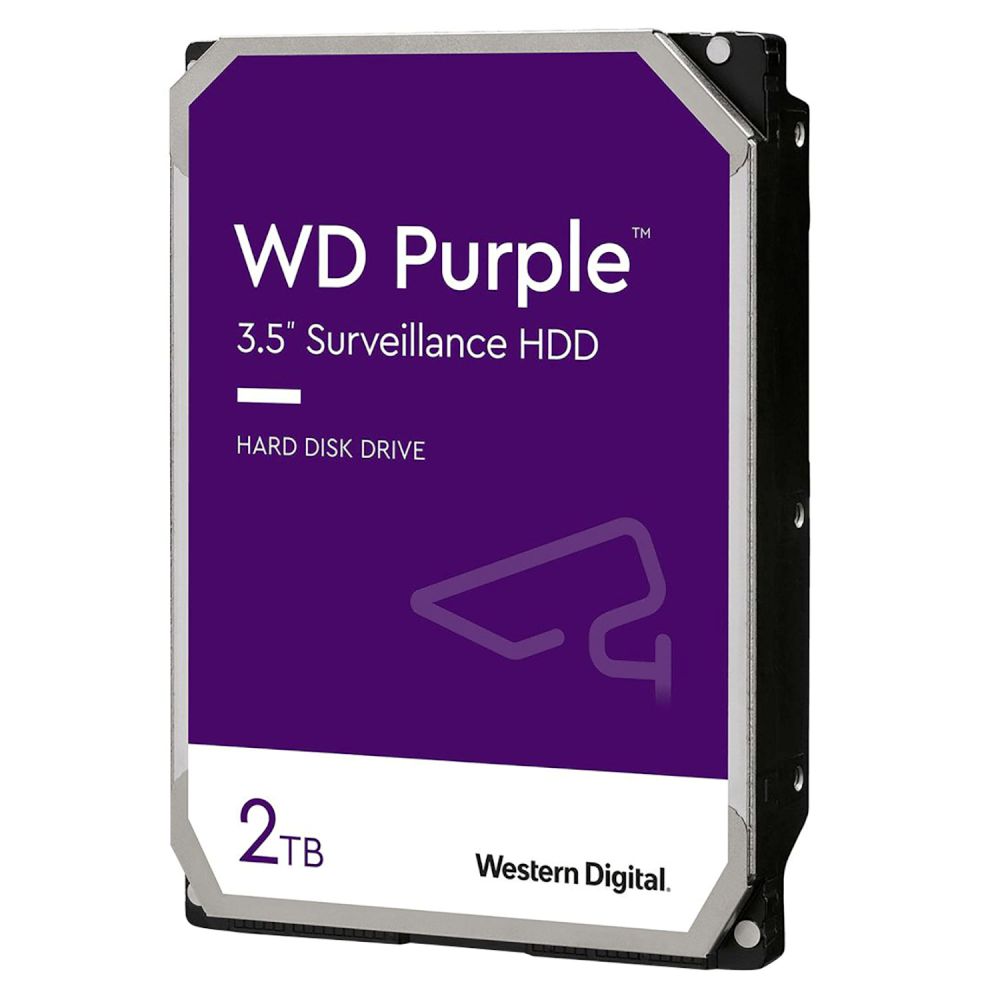 WD HDD Surveillance Purple 2TB 3.5"