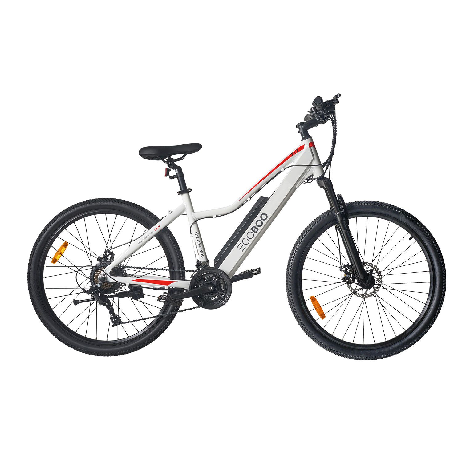 Egoboo E-Bike E-Mount T7 Ηλεκτρικό Ποδήλατο Λευκό