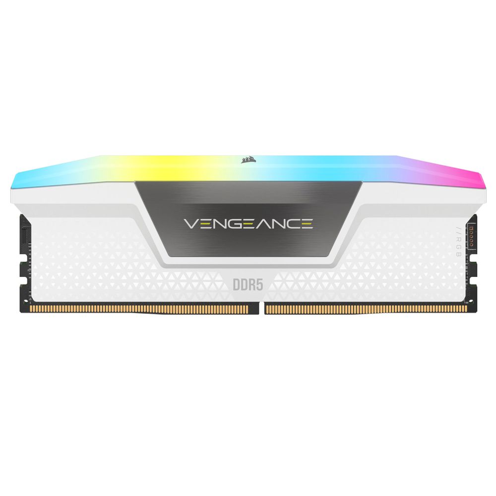 Corsair Desktop RAM Vengeance RGB 32GB Kit 6200MHz White DDR5