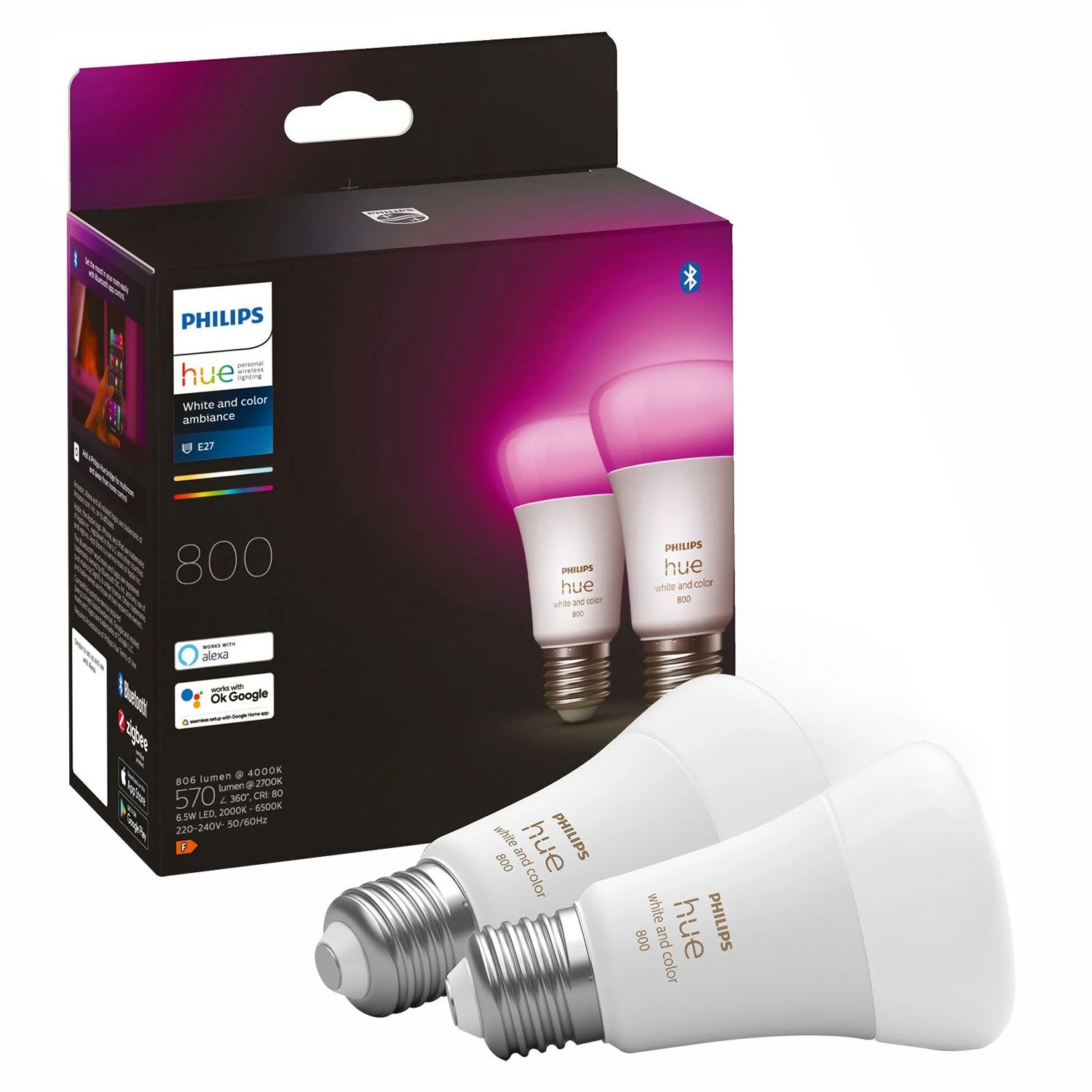 Philips Hue Smart LightBulb 9w E27