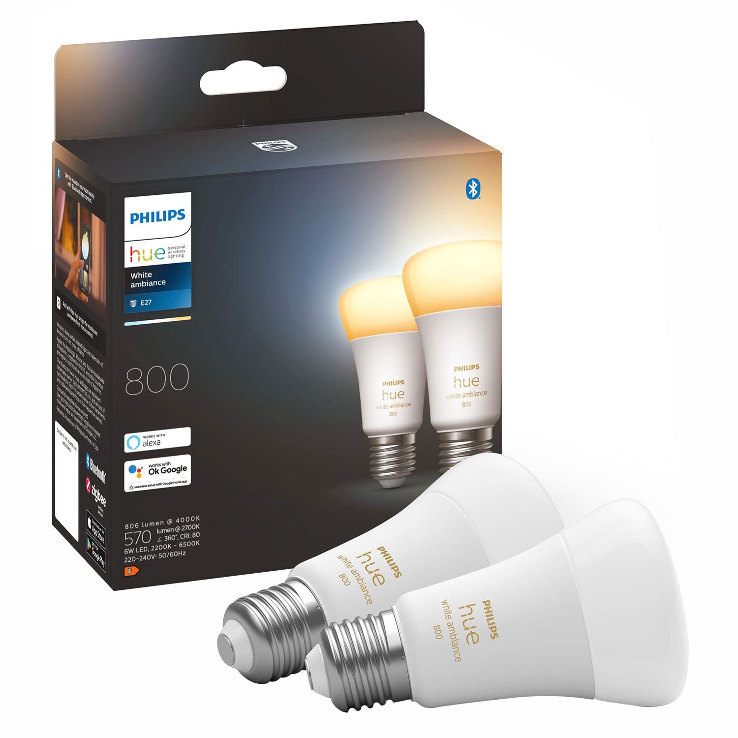 Philips Hue Smart LightBulb 6w E27