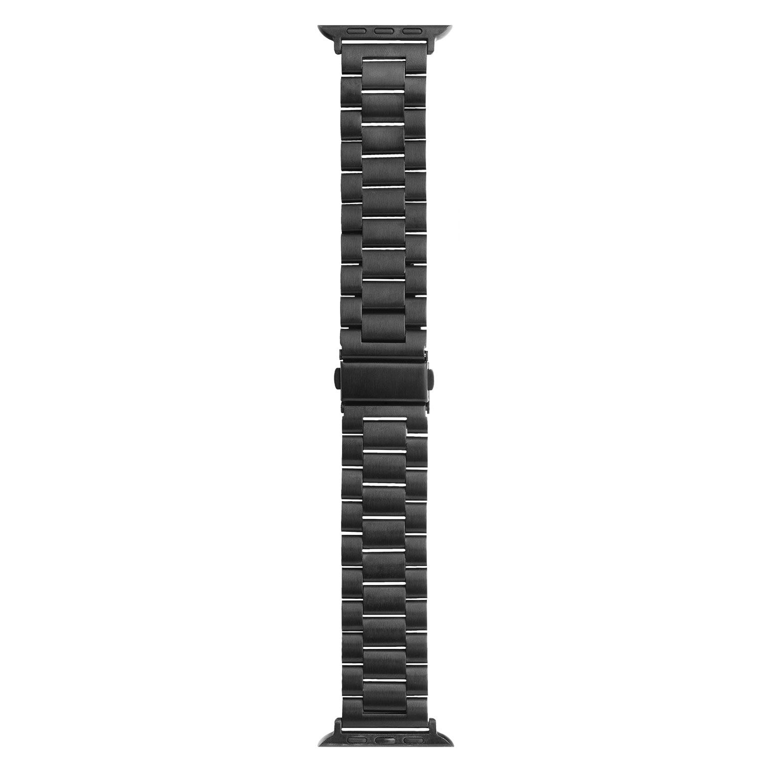 Sentio Λουράκι Ατσάλινο για Apple Watch 42/44/45/46/49mm Μαύρο