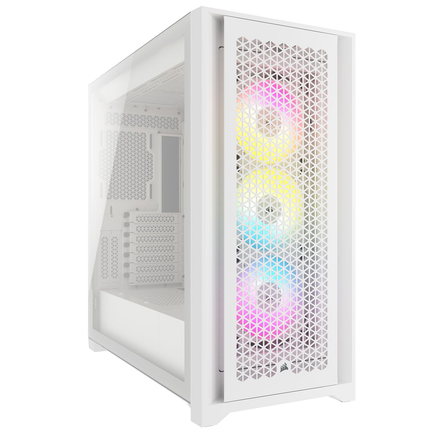 Corsair 5000D RGB Airflow TG White Midi Tower