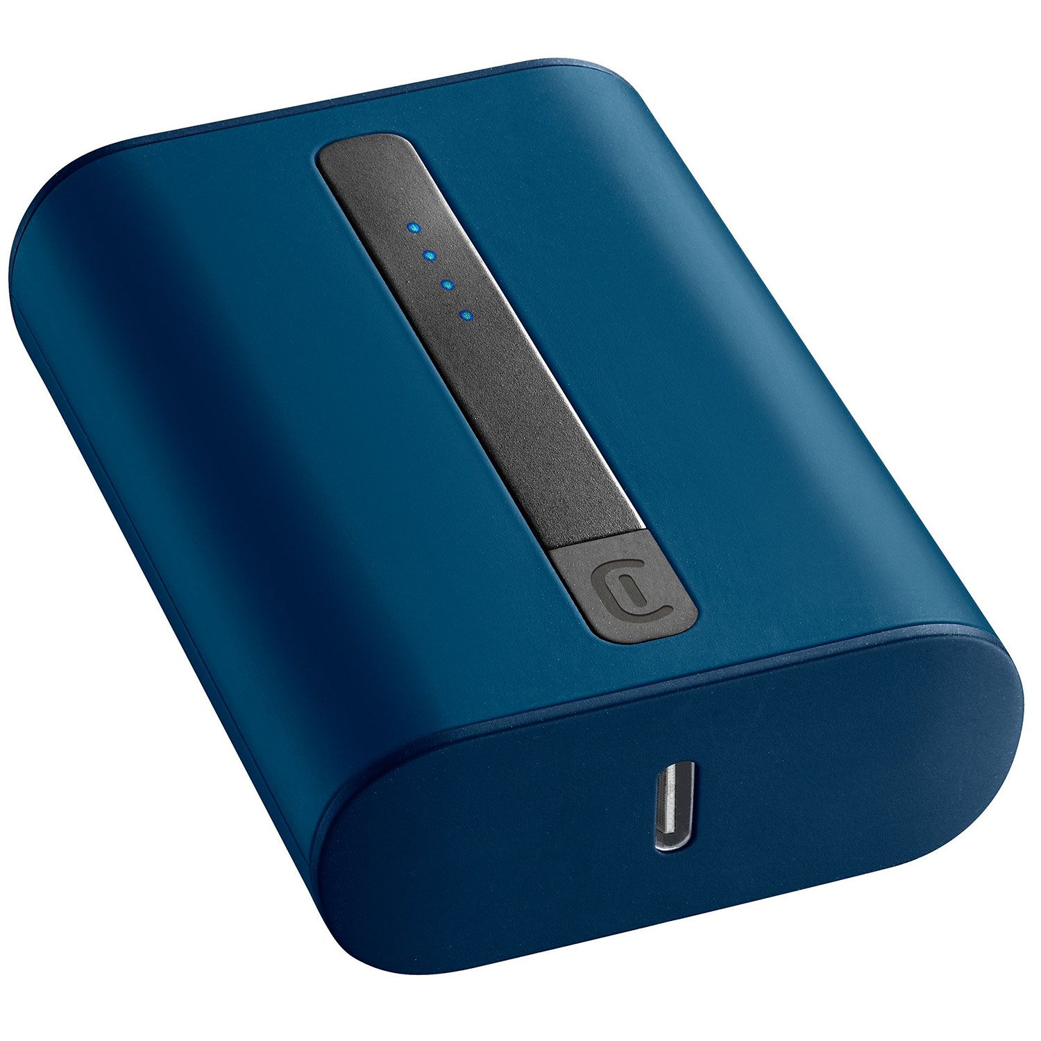 Cellularline Powerbank PD 10000 mAh 2 Θέσεων 20W Μπλε