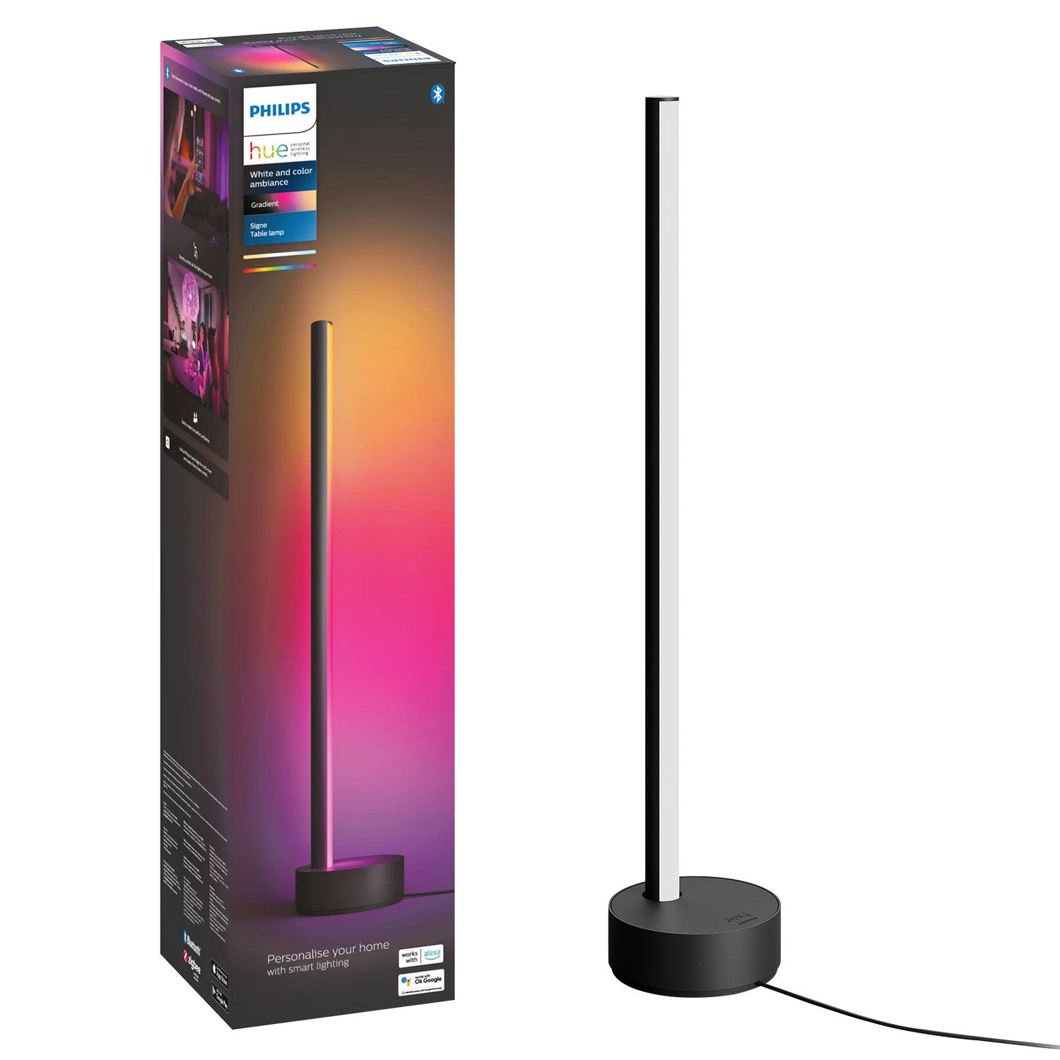 Philips Hue Gradient Signe Table Black
