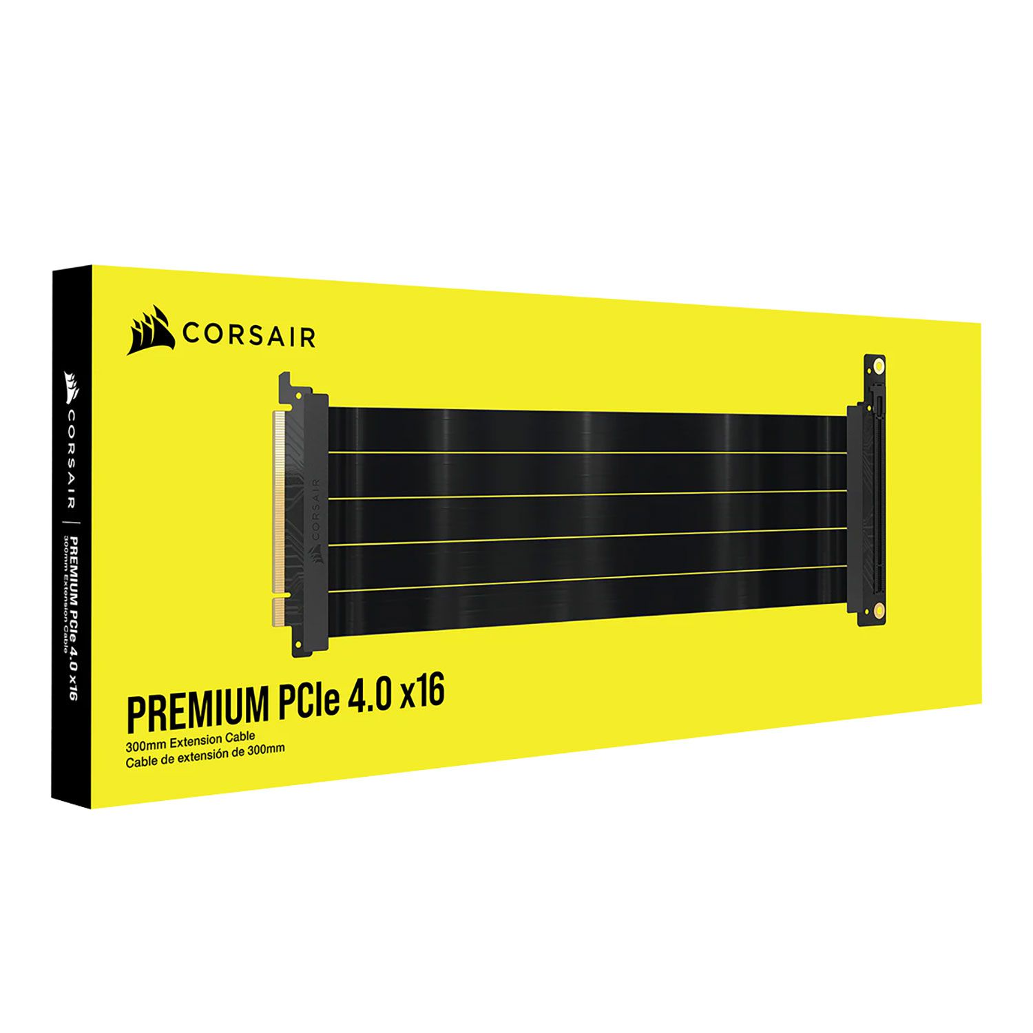 Corsair Riser Premium PCIe 4.0 x16 Cable