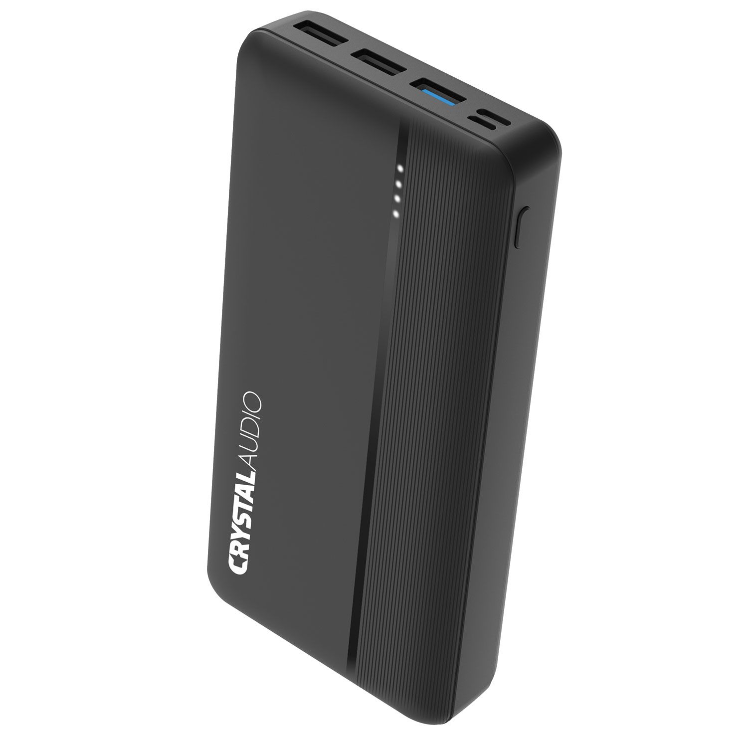 Crystal Audio Powerbank PD 30000 mAh 4 Θέσεων 20W Μαύρο
