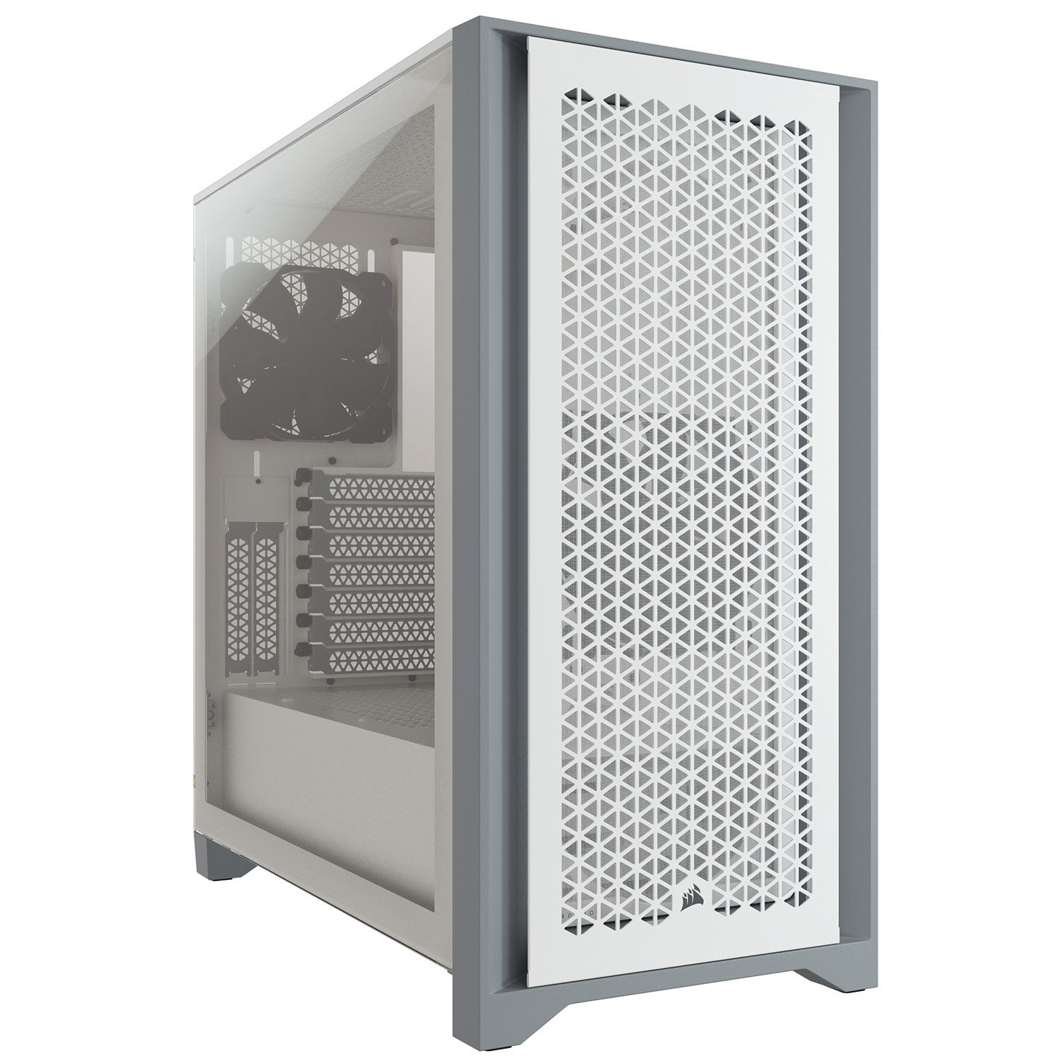 Corsair 4000D Airflow TG Midi White