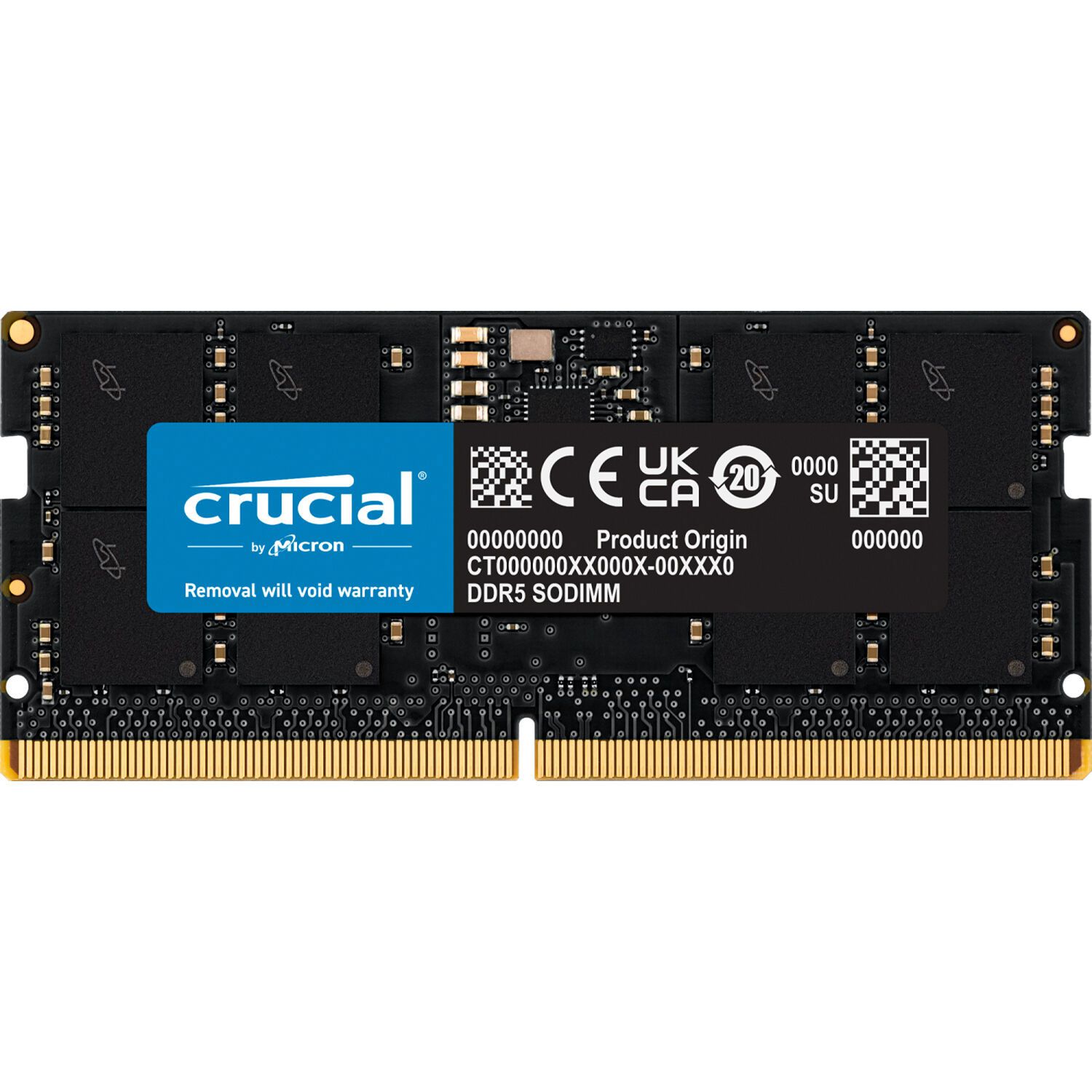 Crucial Laptop RAM 32GB 4800MHz DDR5 SO-DIMM
