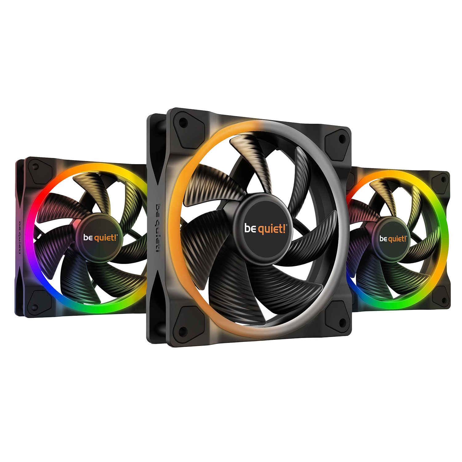 Be Quiet! LIGHT WINGS 120mm PWM Triple-Pack