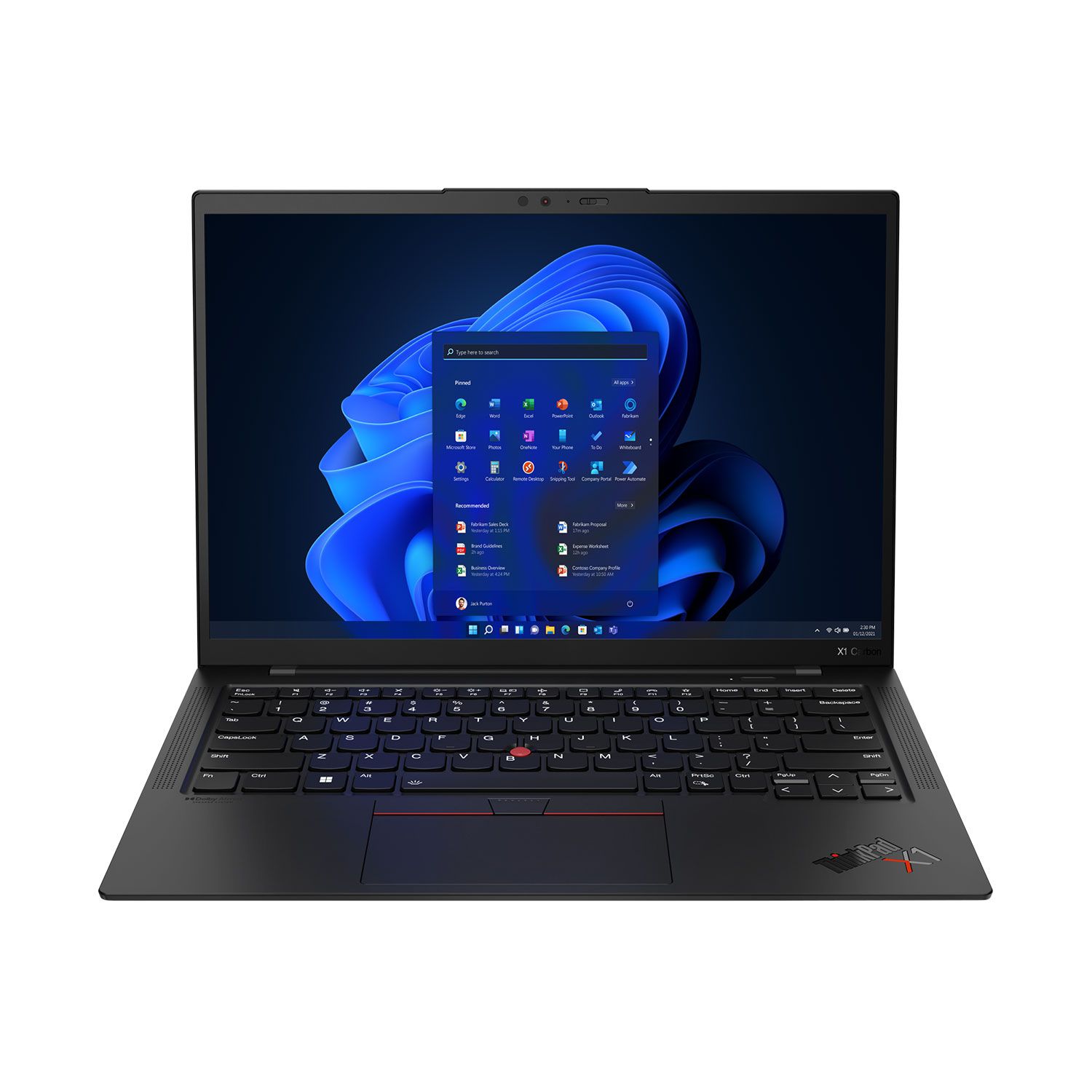 Lenovo ThinkPad X1 Carbon G10 Laptop 14" WQUXGA IPS (Core i7 1260P/32 GB/1 TB/Iris Xe Graphics/Windows 11 Pro)