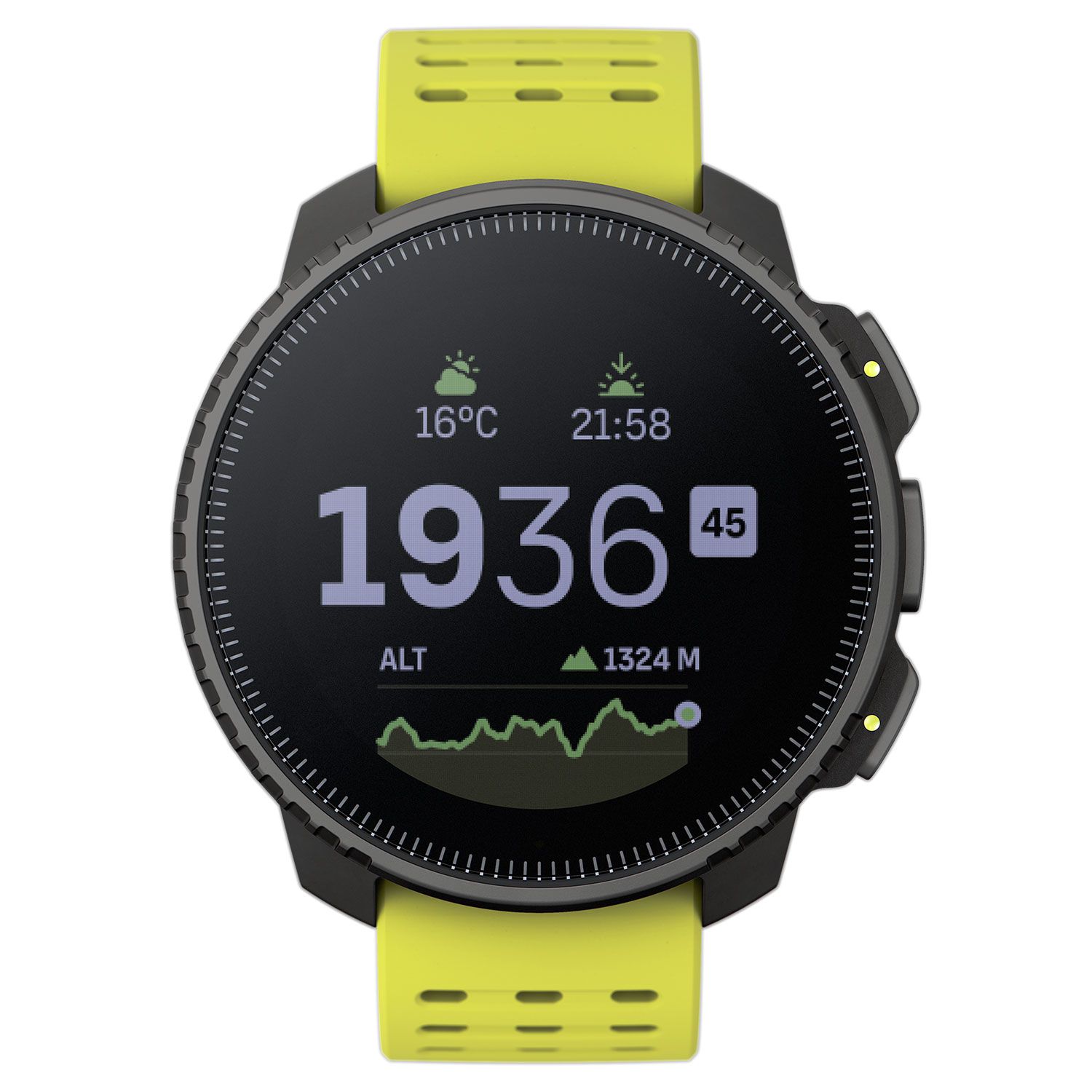 SUUNTO Vertical Black Lime
