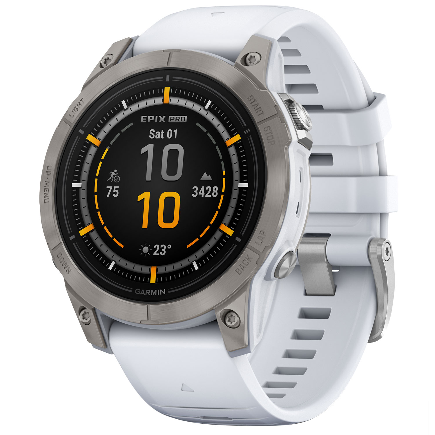 Garmin Epix Pro Sapphire 47mm Titanium/Whitestone