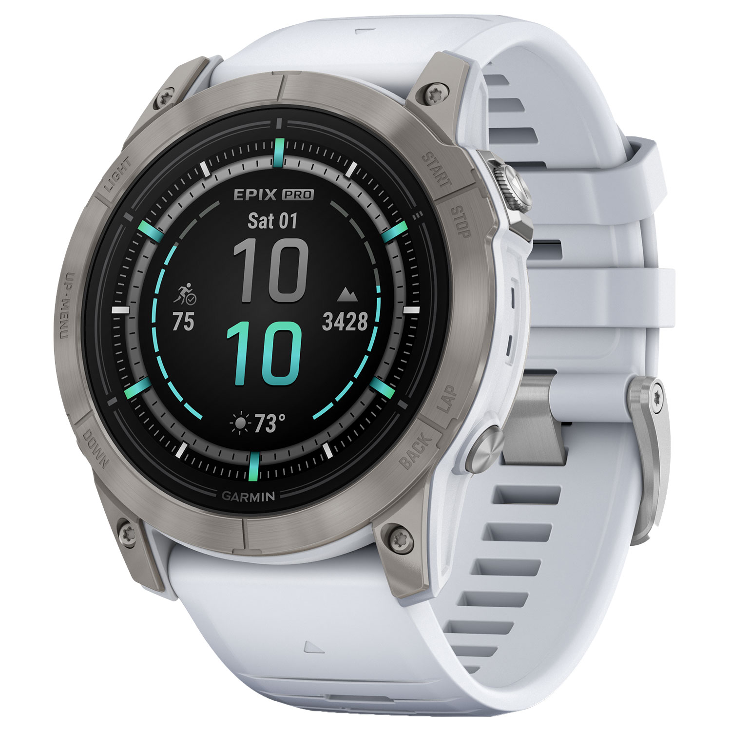 Garmin Epix Pro Sapphire 51mm Titanium/Whitestone