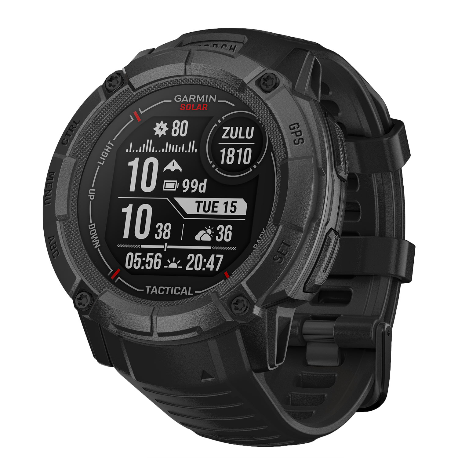 Garmin Instinct 2X Solar Tactical Black