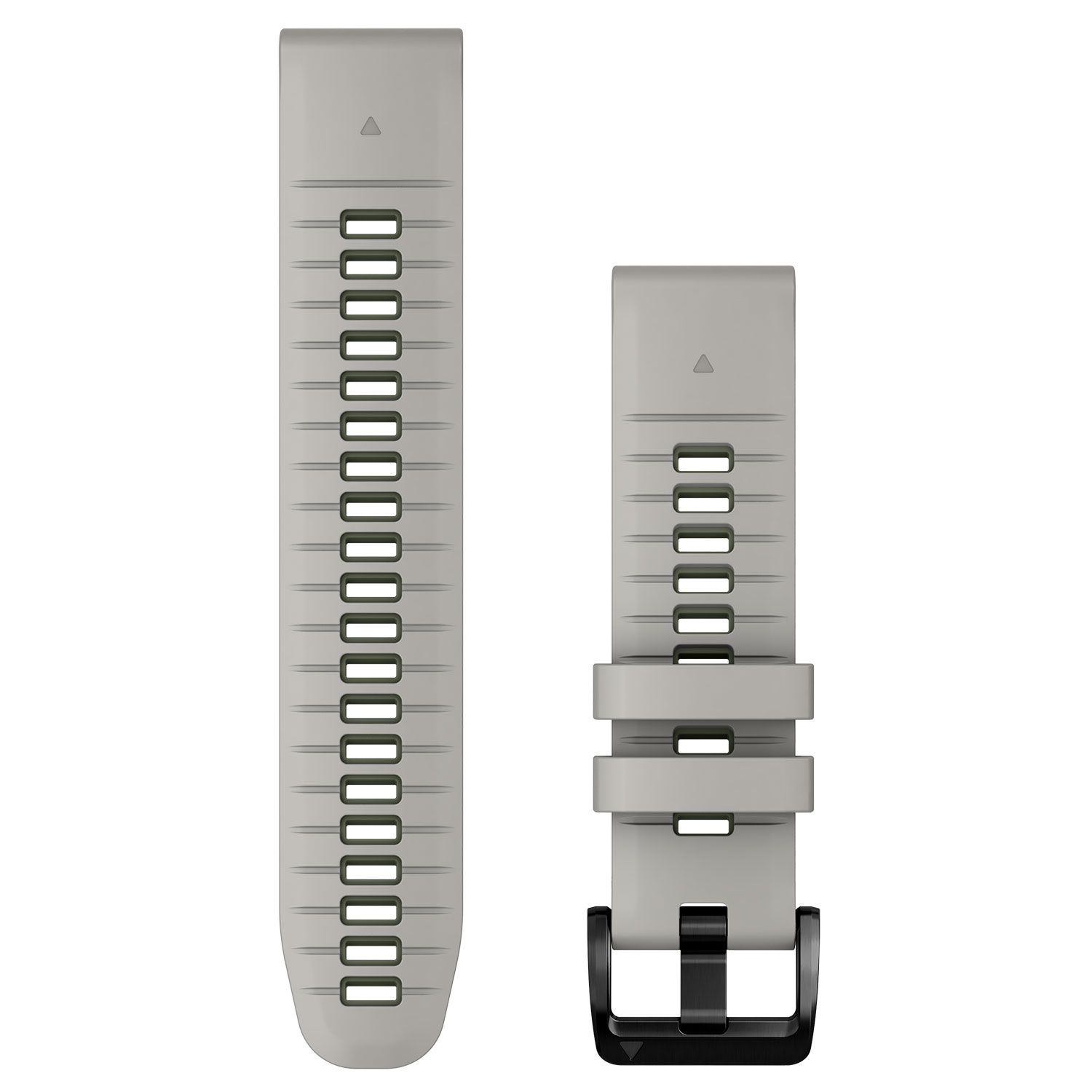 Garmin Λουράκι QUICKFIT® 22 Fog Gray w/ Moss Σιλικόνης