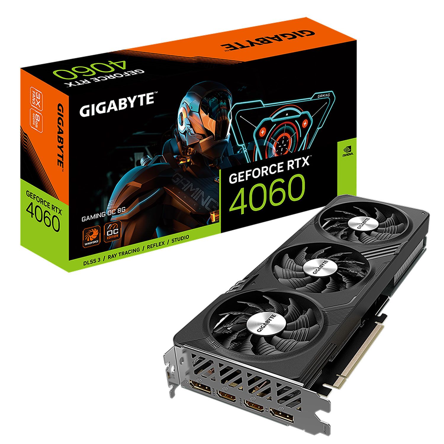 Gigabyte VGA GeForce RTX 4060 Gaming OC 8 GB