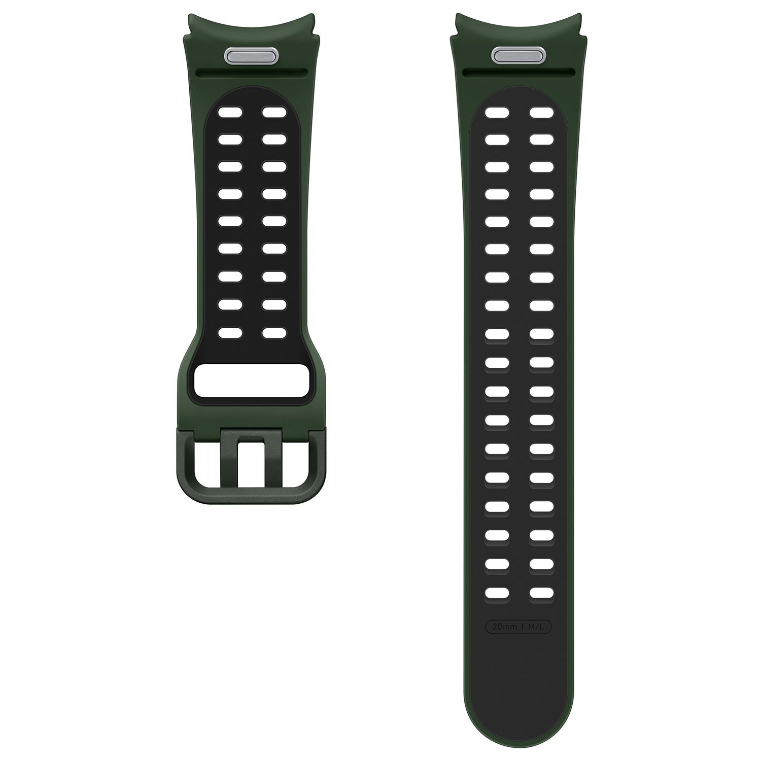 Samsung Extreme Sport Band M/L Green/Black Watch 5/6/6 Classic