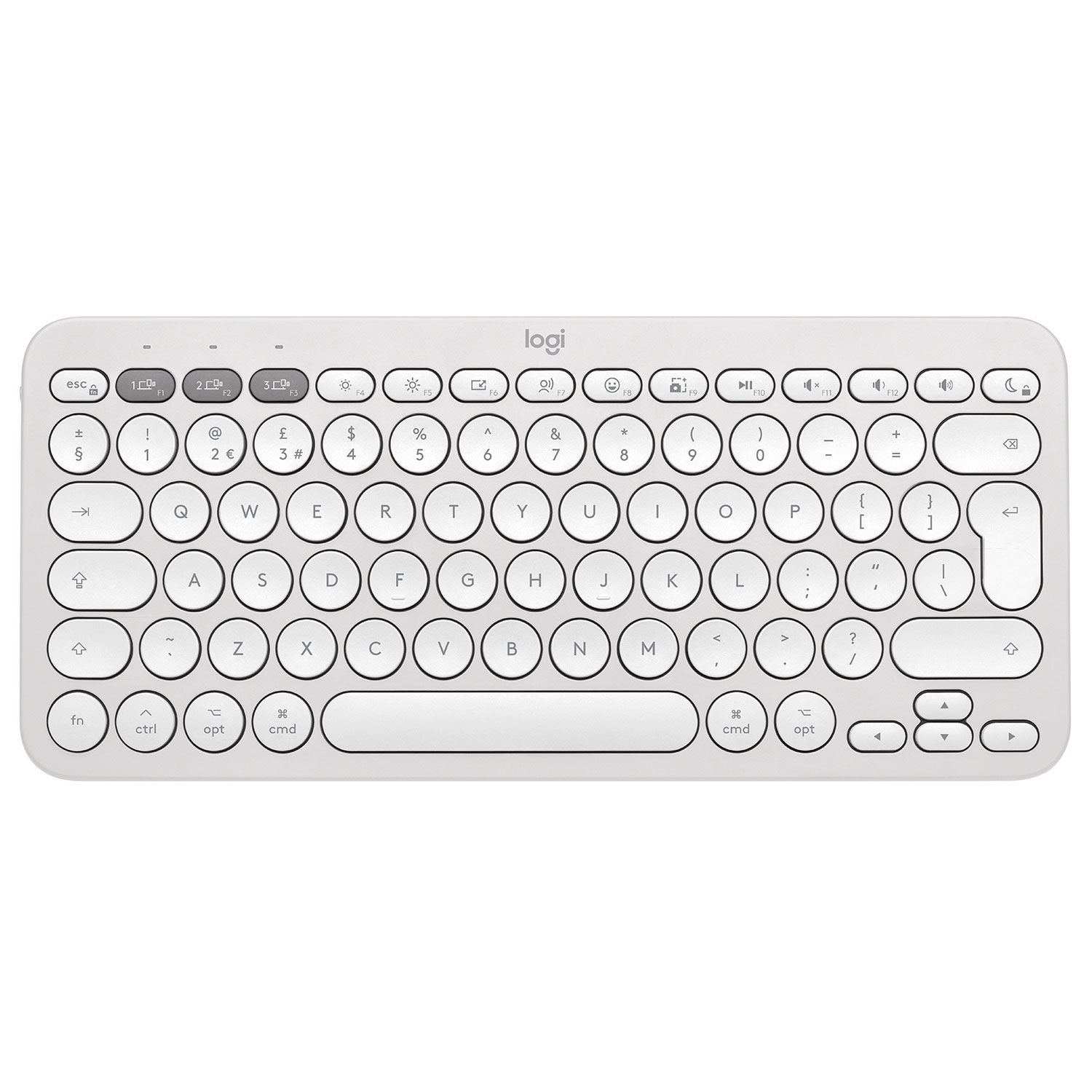 Logitech Πληκτρολόγιο Pebble 2 K380s Off White
