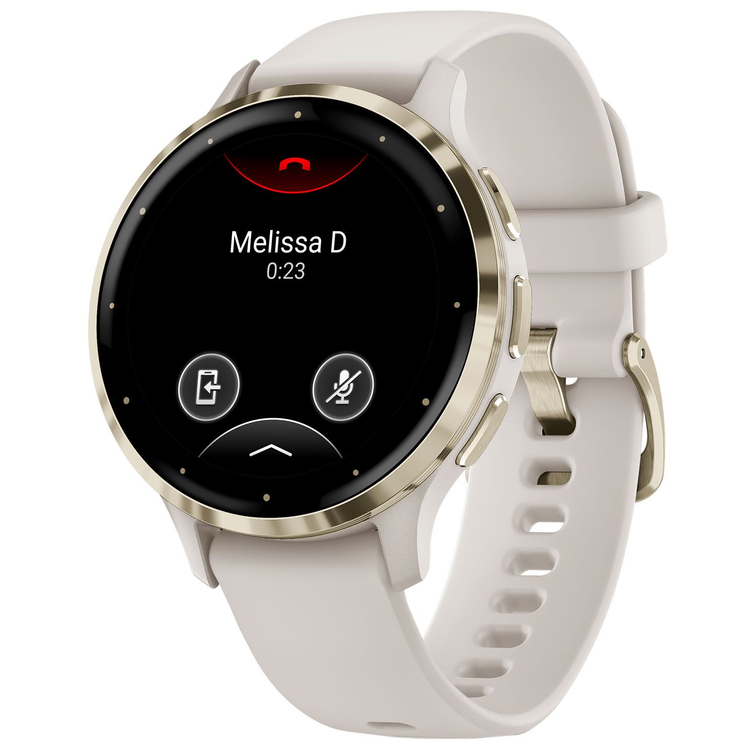 Garmin Venu 3S Soft Gold with Ivory