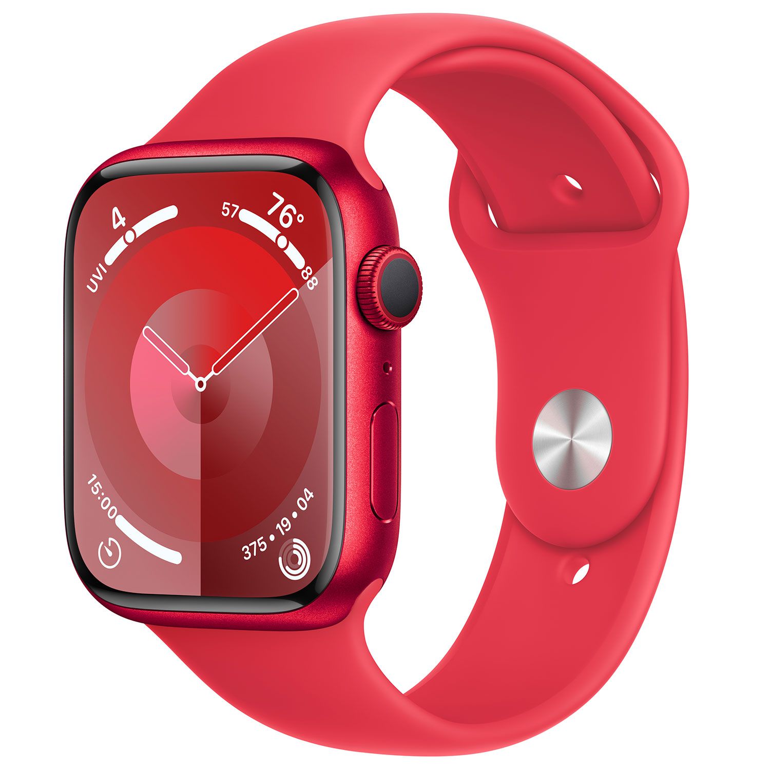 Apple Watch Series 9 45mm Product(RED) Sport Band S/M