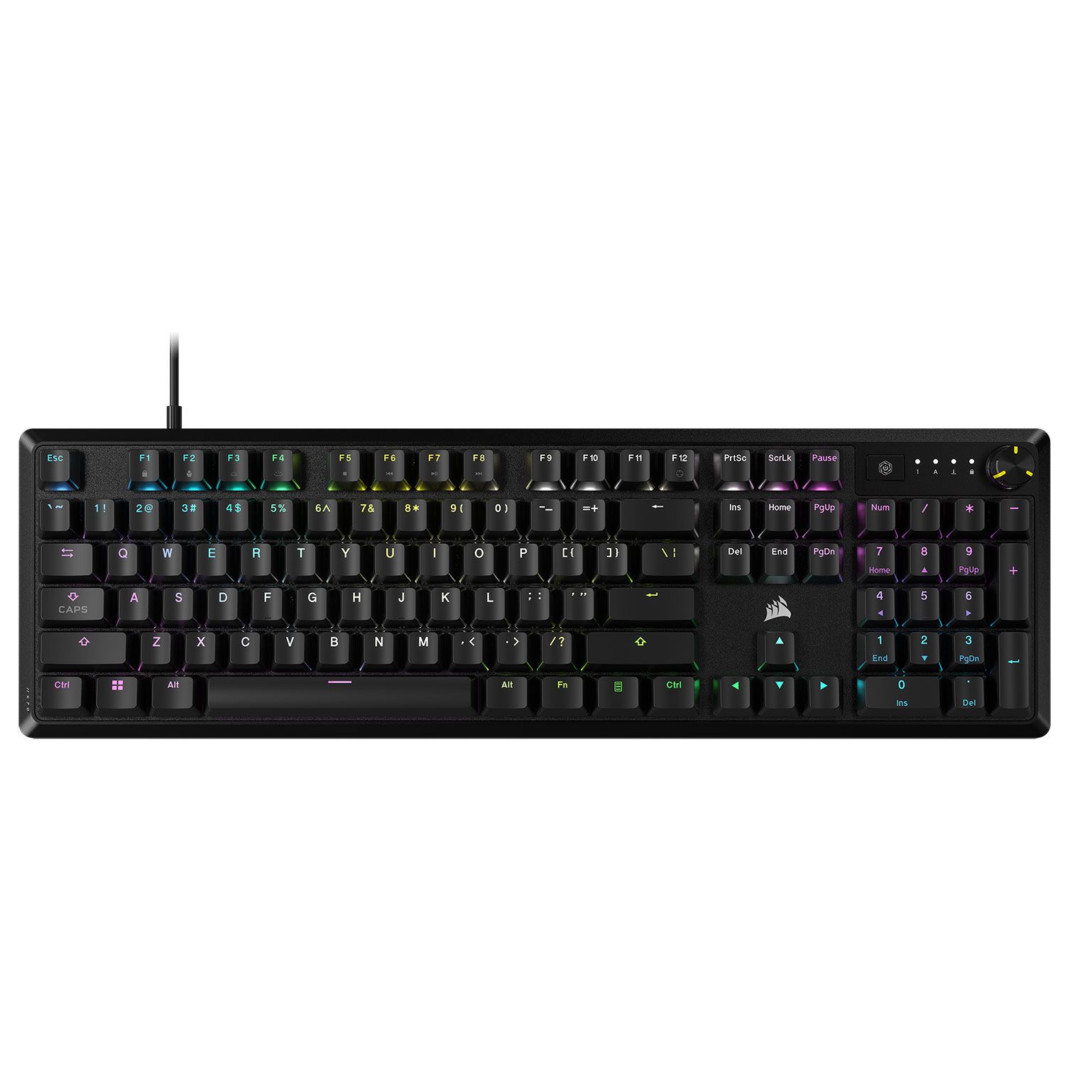 Corsair Πληκτρολόγιο K70 Core RGB Linear Red