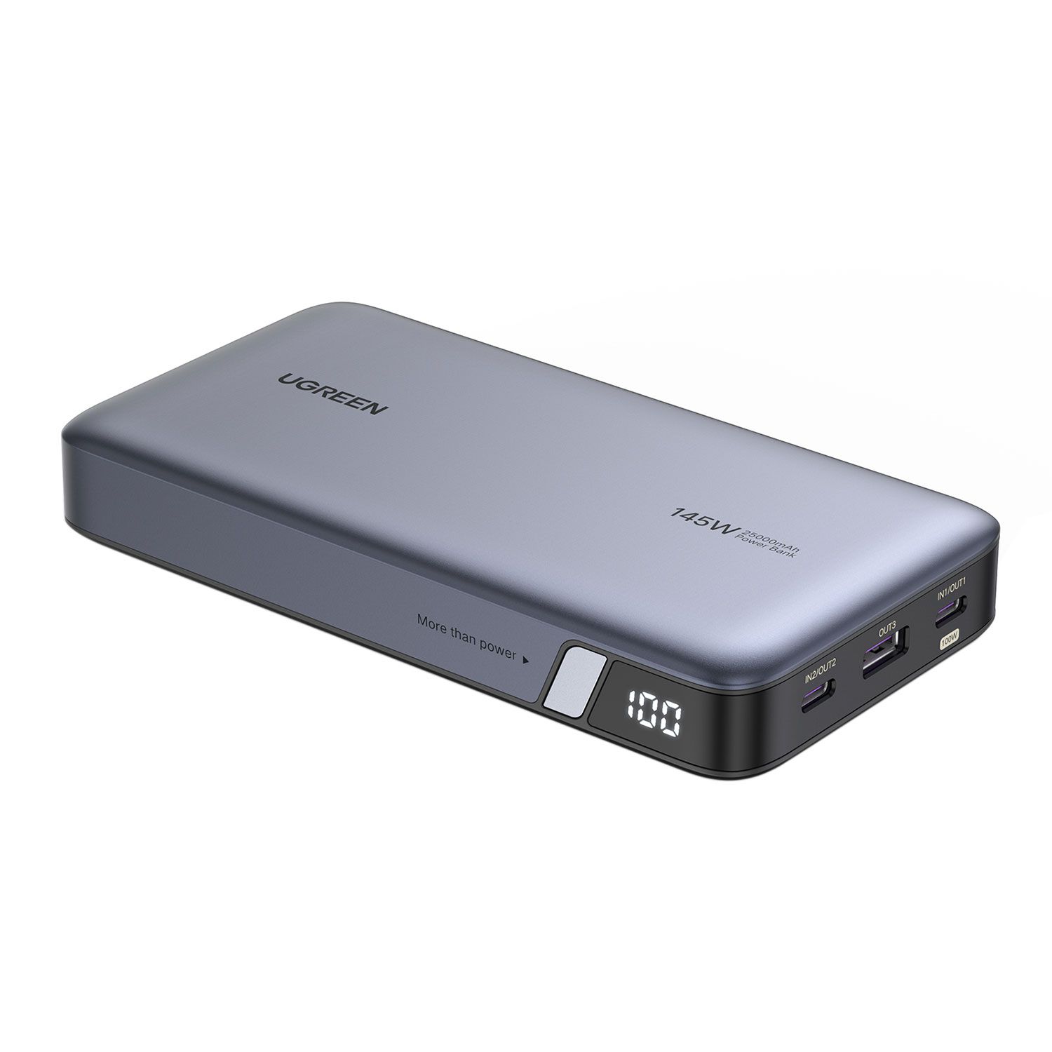 Ugreen Powerbank PD 25000 mAh 3 Θέσεων 145W Γκρι