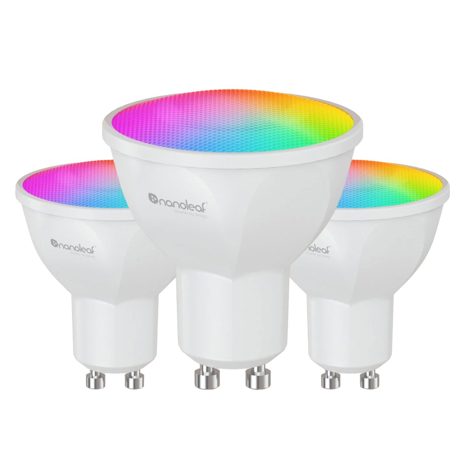 Nanoleaf Smart Wi-Fi LED GU10 Multicolor 3-pack