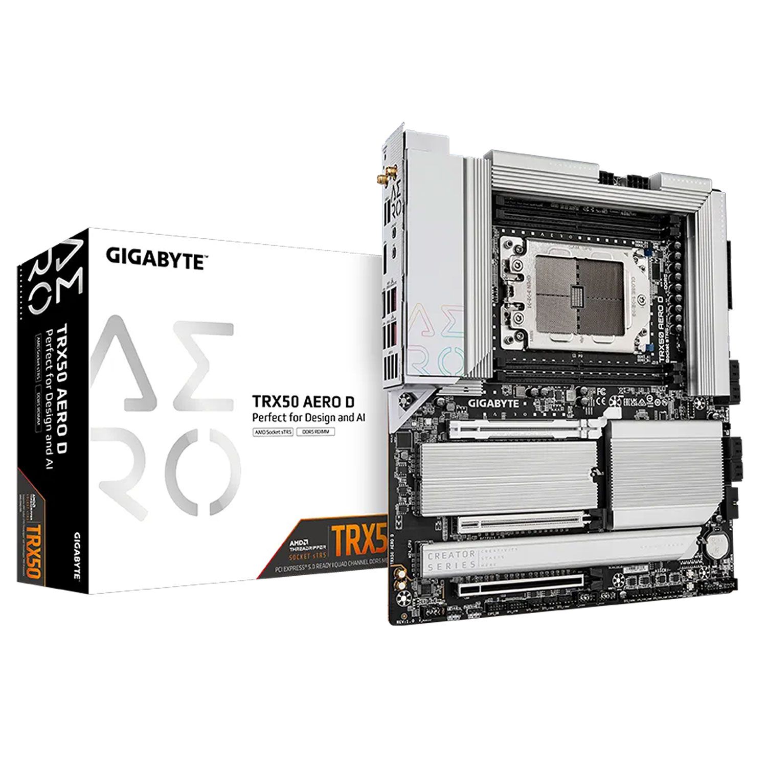 Gigabyte Motherboard TRX50 AERO D (TRX50/sTR5/DDR5)