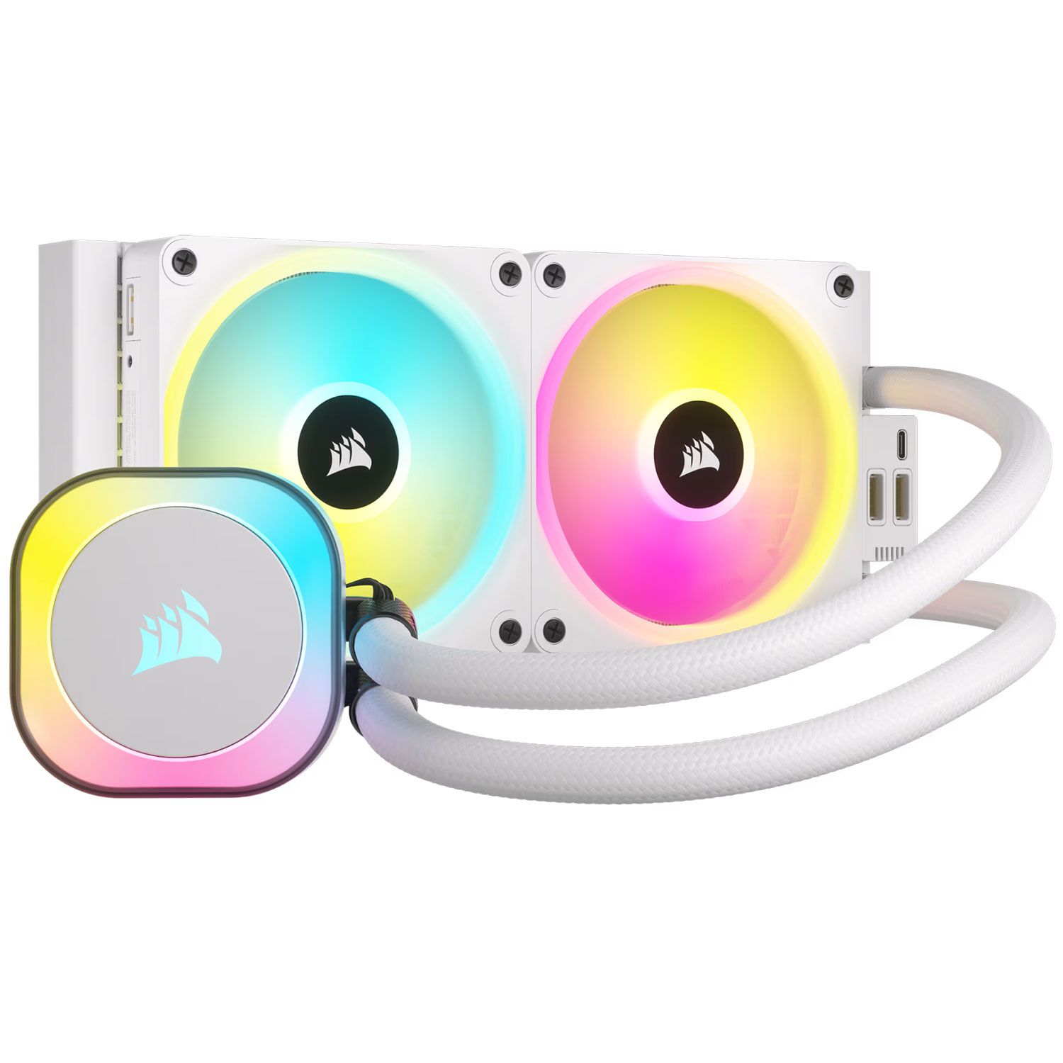 Corsair CPU Cooler H100i iCUE Link White