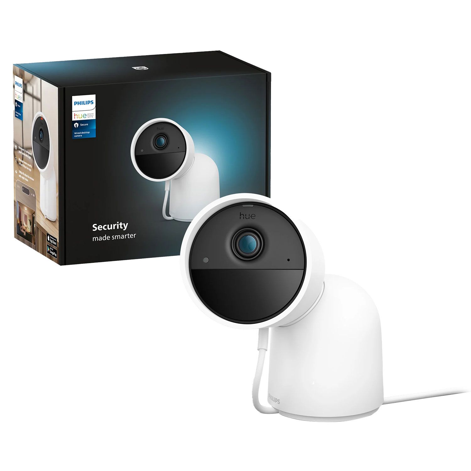Philips IP Camera Wired wStand White
