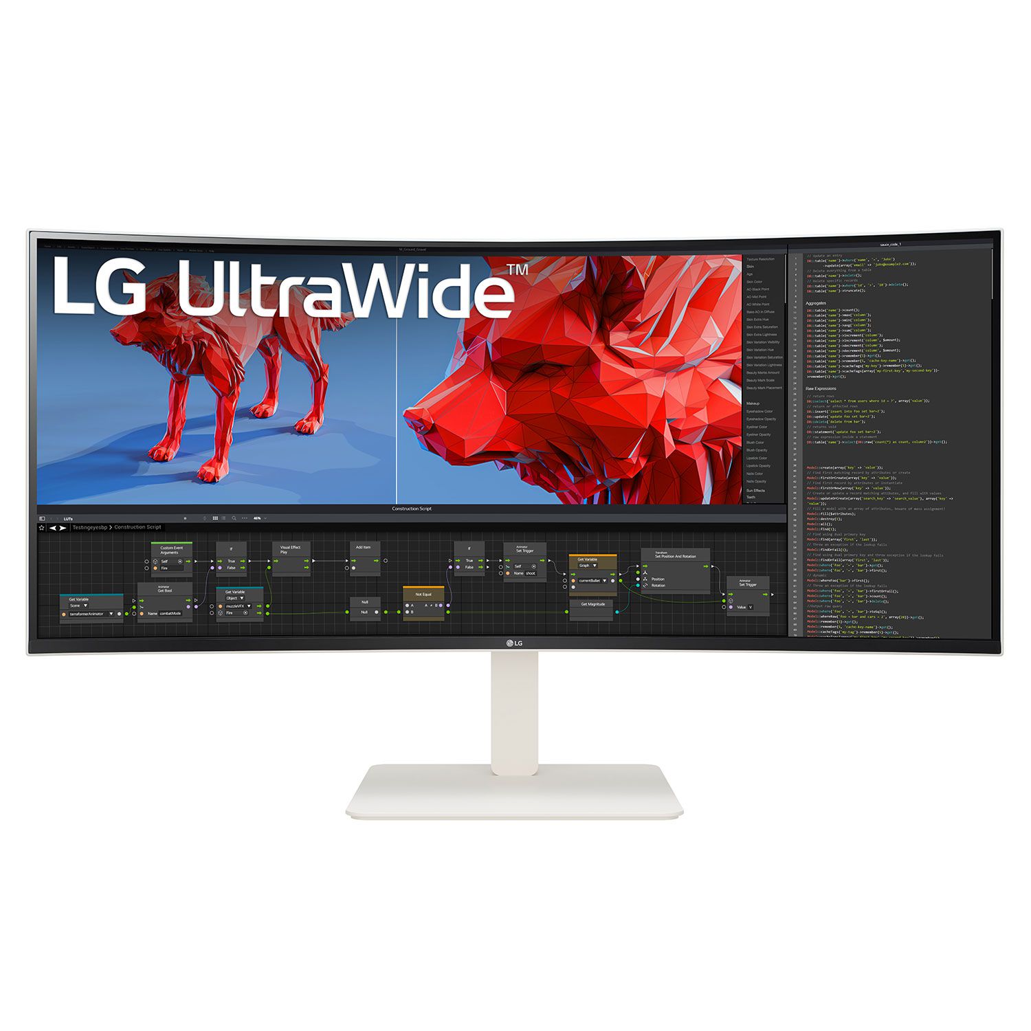 LG Monitor 38" 38WR85QC-B