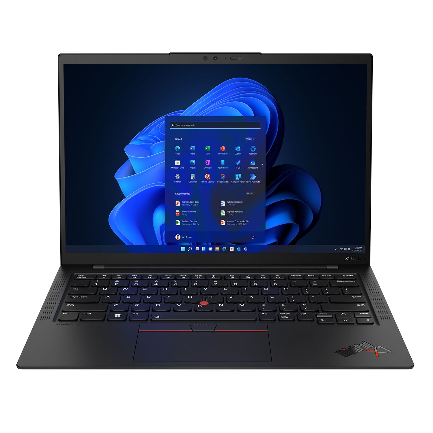 Lenovo ThinkPad X1 Carbon G11 Laptop 14" OLED (Intel Core i7 1355U/16 GB/512 GB/Iris Xe Graphics/Windows 11 Pro)
