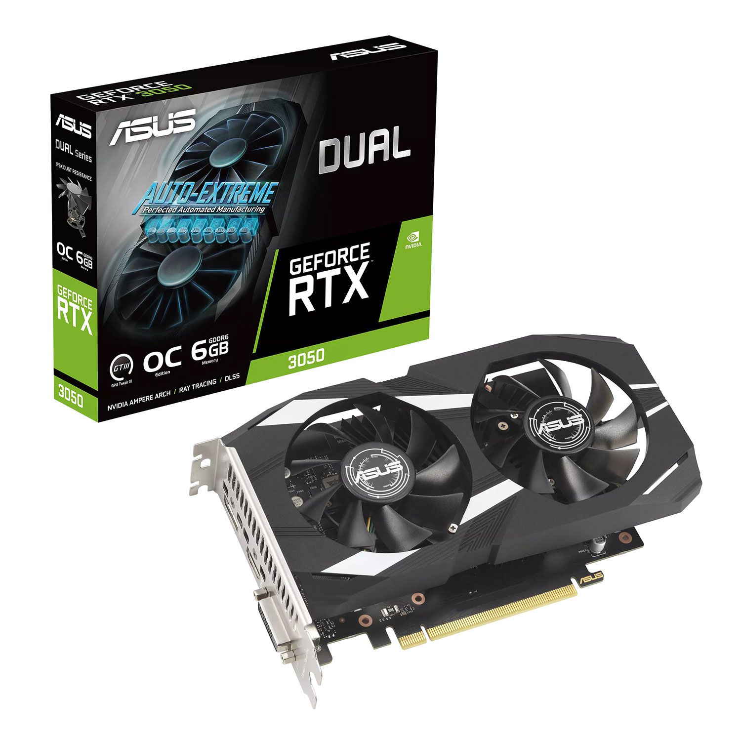 Asus VGA GeForce RTX 3050 Dual OC 6 GB