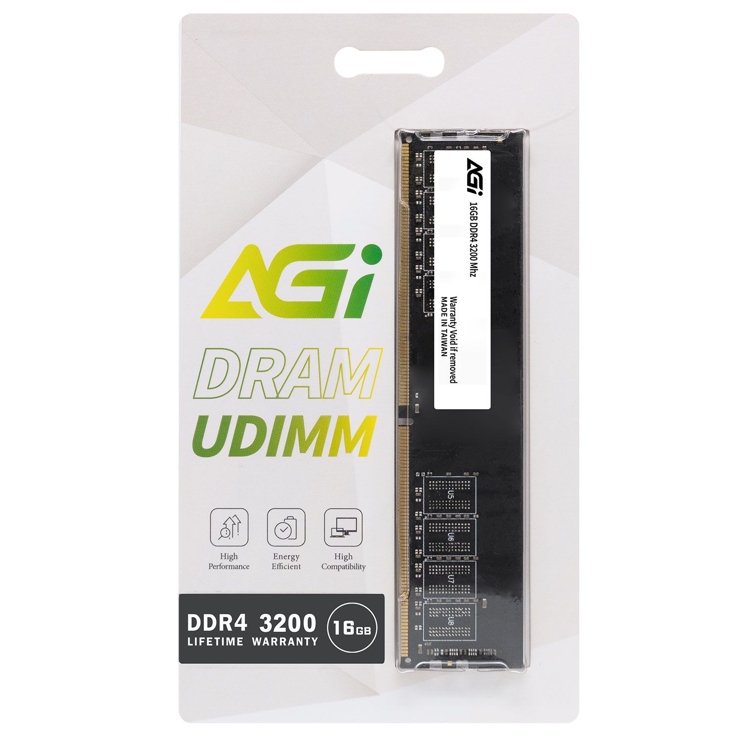 AGI Desktop RAM UDIMM 16GB 3200MHz DDR4
