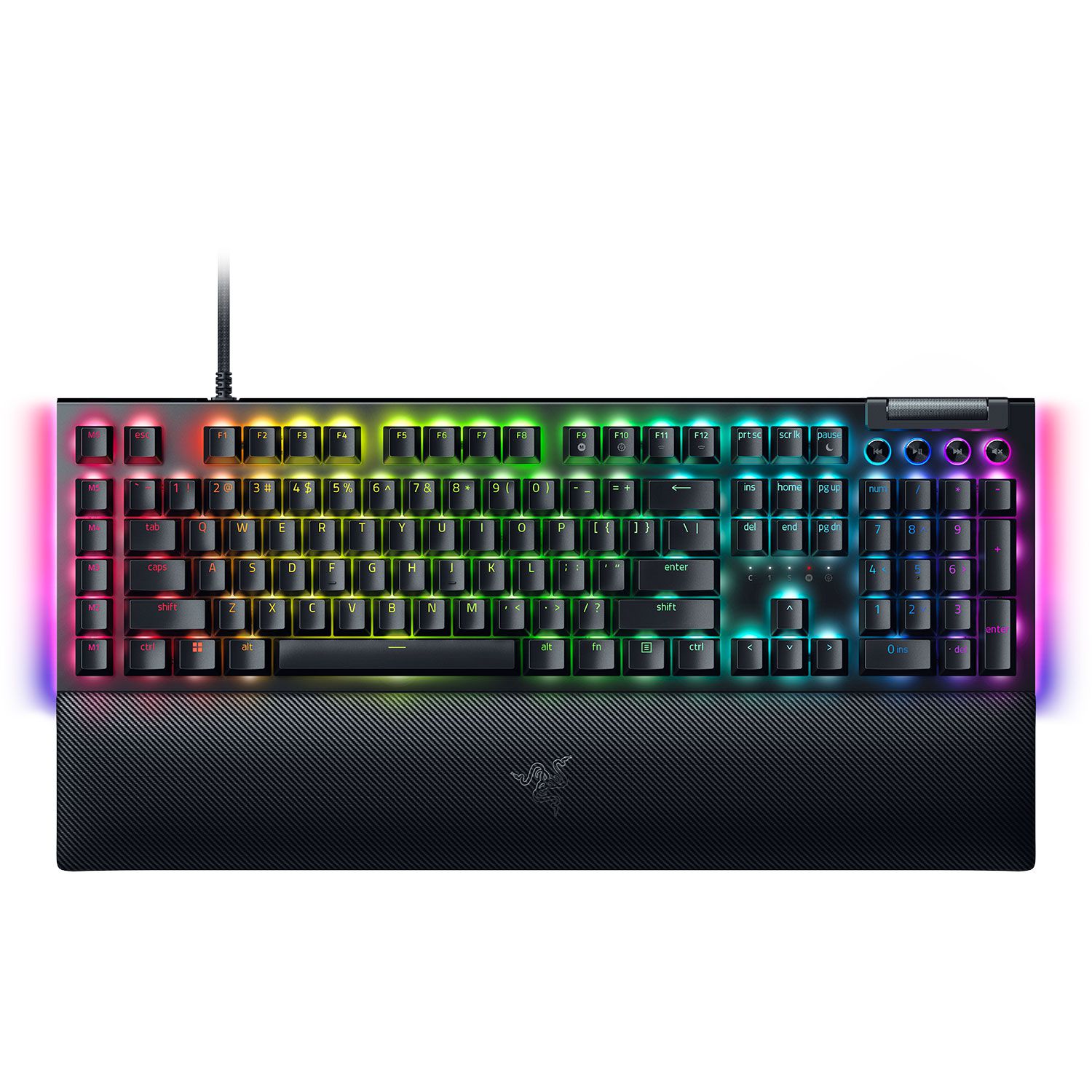 Razer Πληκτρολόγιο BlackWidow V4 RGB Green Clicky