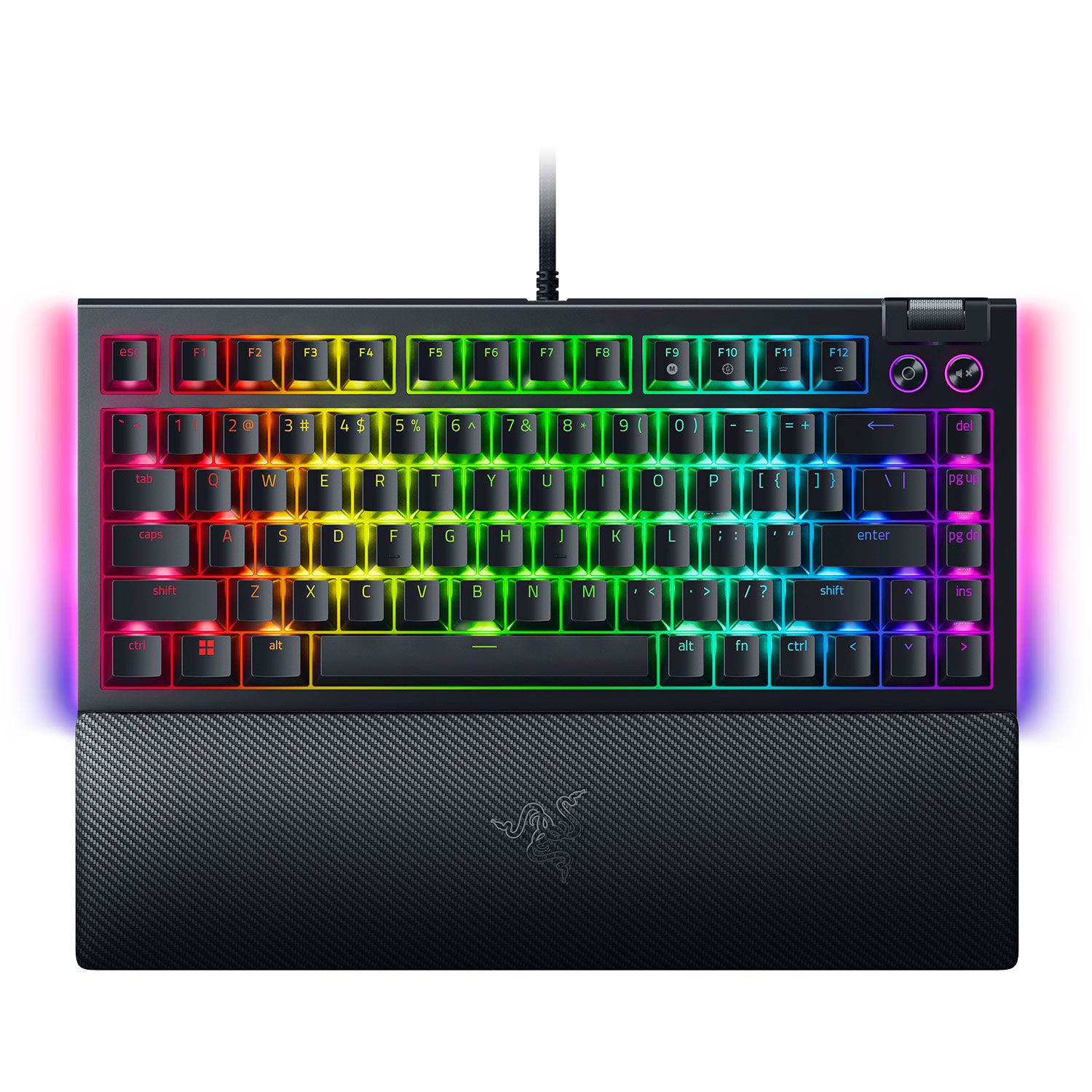 Razer Πληκτρολόγιο BlackWidow V4 75% Swappable OrangeTactile