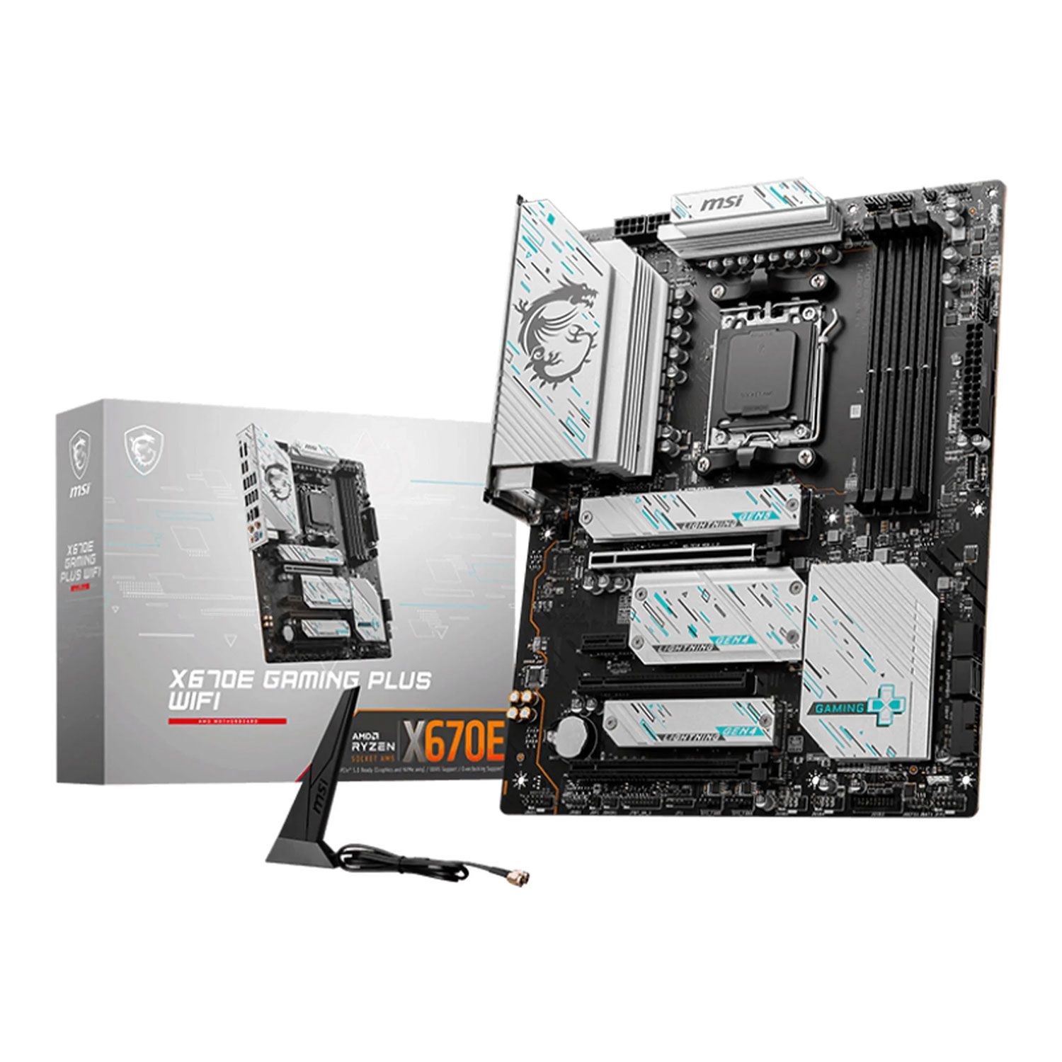 MSI Motherboard X670E GAMING PLUS WIFI (X670/AM5/DDR5)