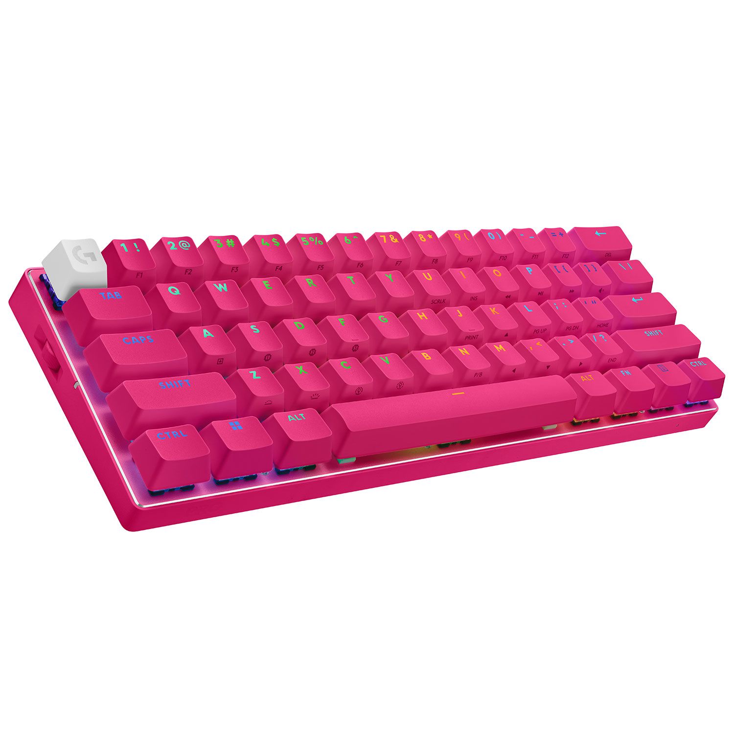 Logitech G Logitech Πληκτρολόγιο G Pro X 60 Lightspeed Wireless Magenta