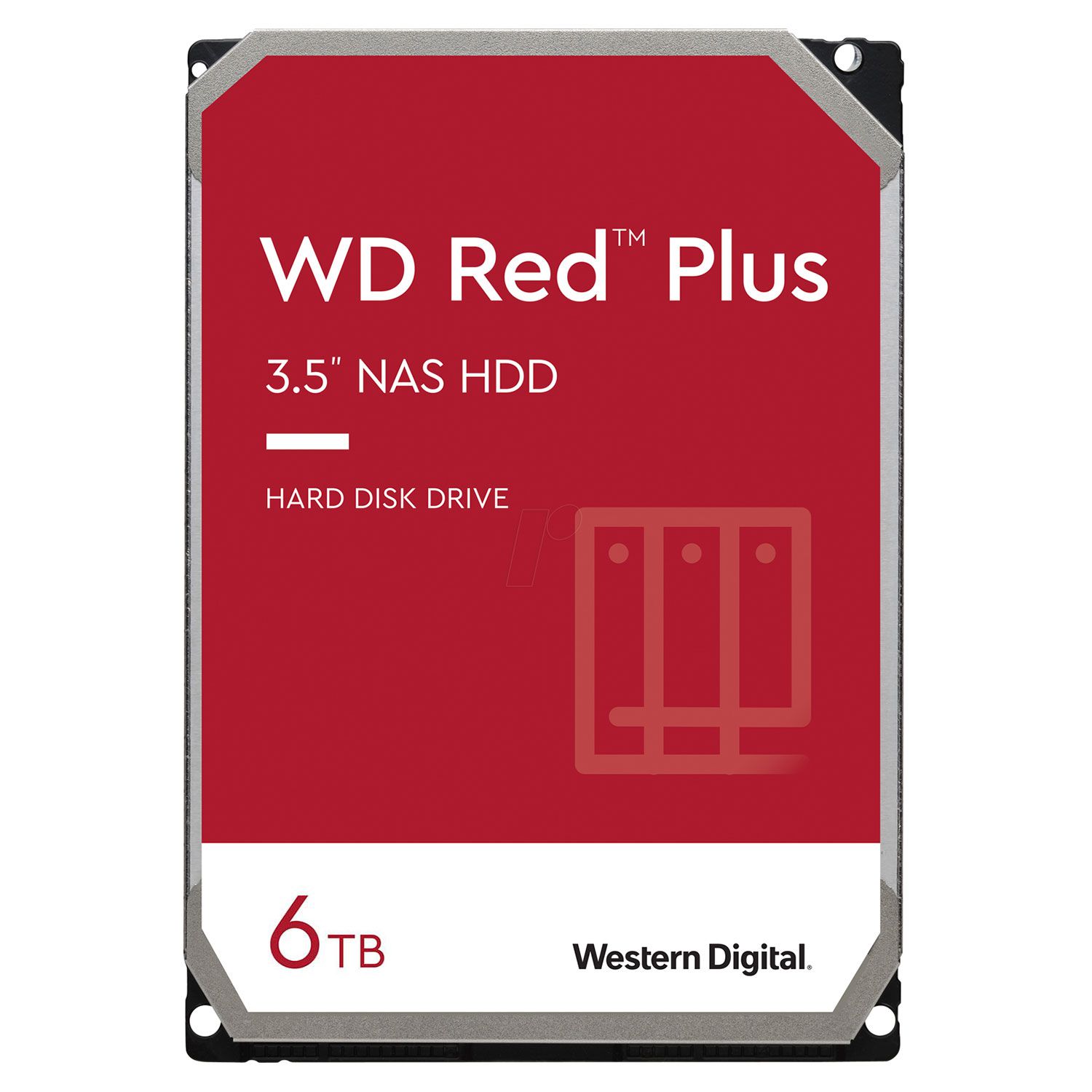 WD HDD Red Plus 6TB 3.5"