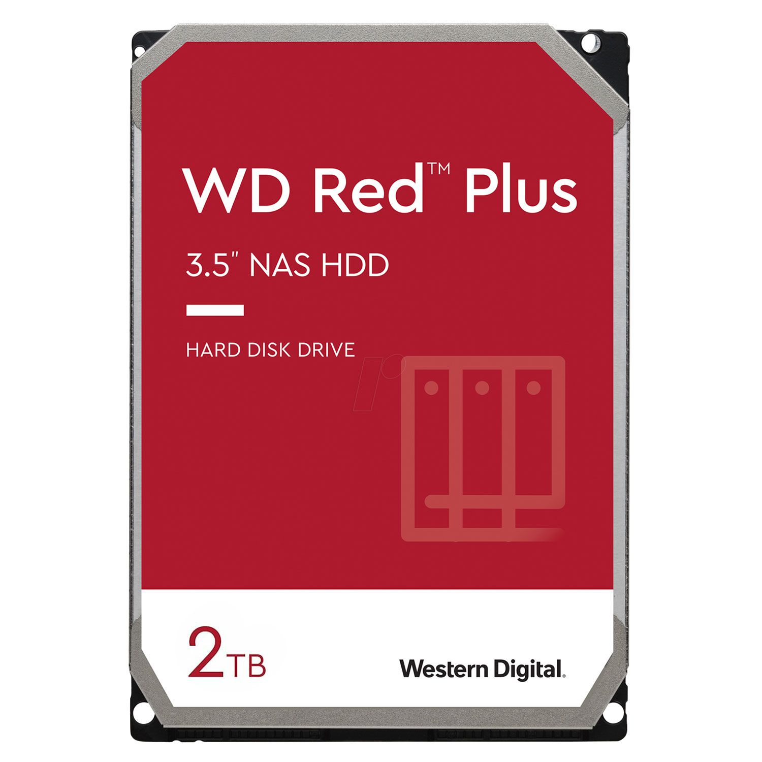 WD HDD Red Plus NAS 2TB 3.5"