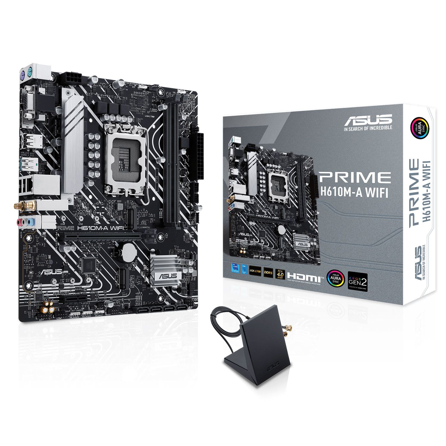 Asus Motherboard H610M-A PRIME WIFI (H610/1700/DDR5)