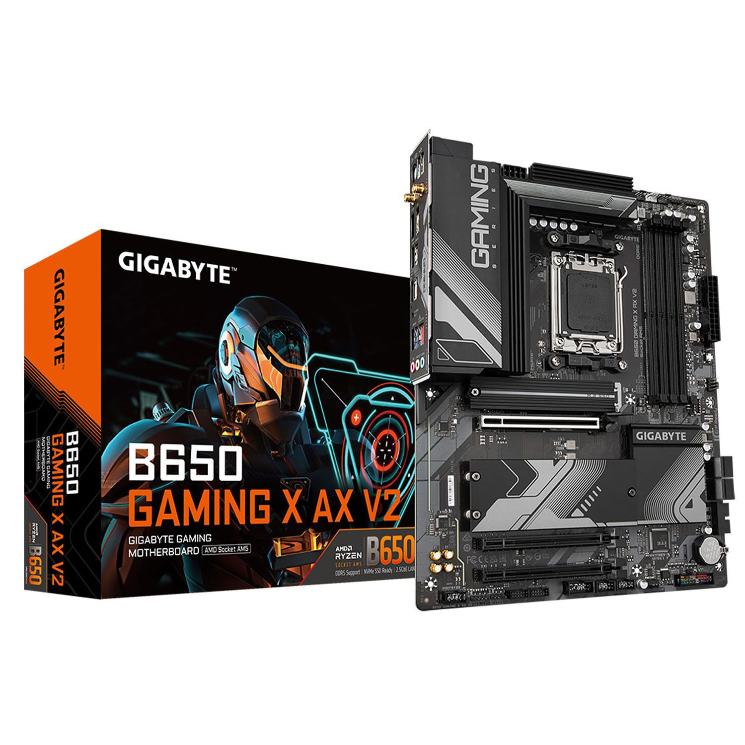 Gigabyte Motherboard B650 GAMING X AX V2 (B650/AM5/DDR5)