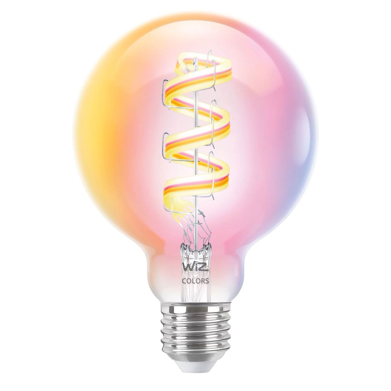 Wiz Smart Wi-Fi Clear Globe G95 E27 40W RGB